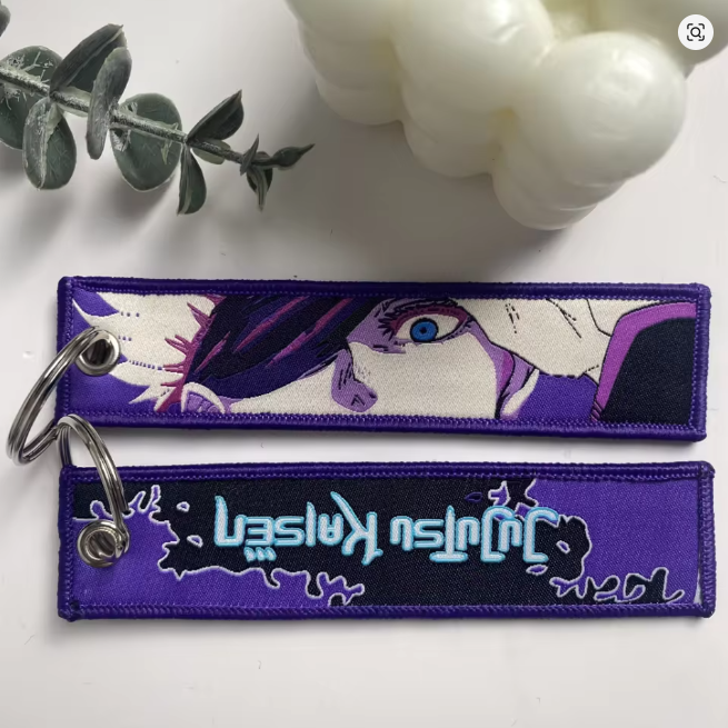 Premium Anime-Style Wrist Keychain Strap