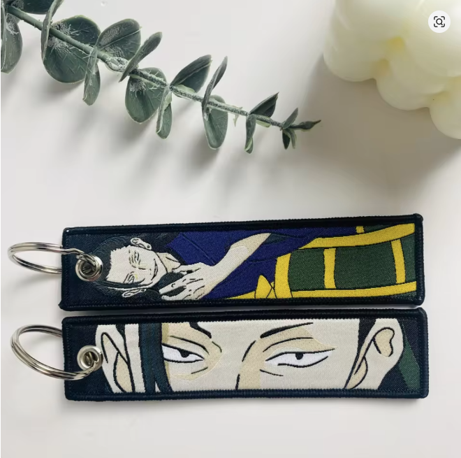 Premium Anime-Style Wrist Keychain Strap