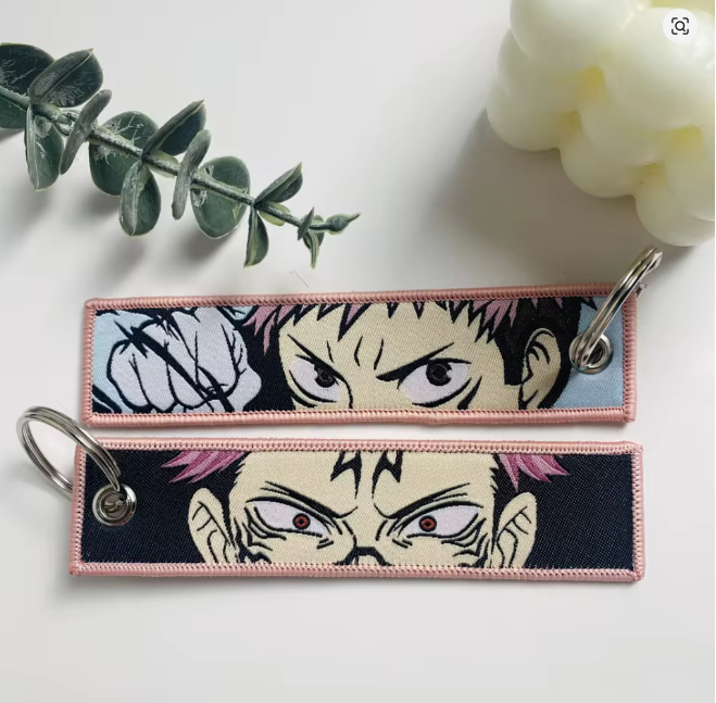 Premium Anime-Style Wrist Keychain Strap
