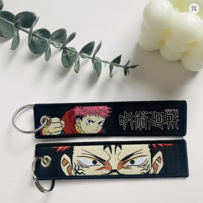 Premium Anime-Style Wrist Keychain Strap