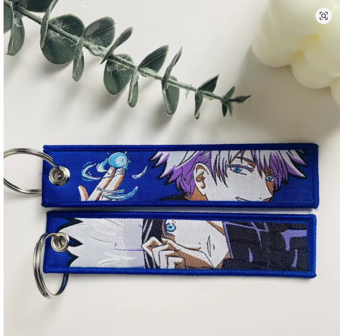 Premium Anime-Style Wrist Keychain Strap